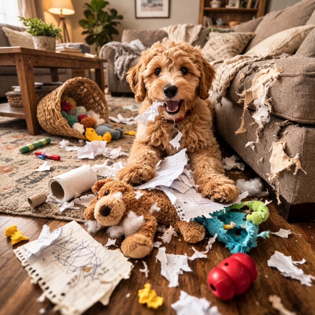 Destroy things when left alone?